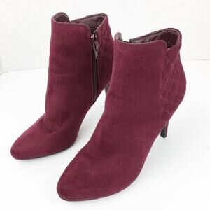 SZ 6.5 Maroon Dexflex Ankle Booties